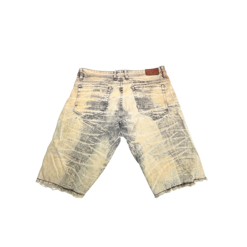 Men's Cotton On Legacy Edition Distressed Denim Shorts Size 36 Lot of 2 Raw Hem - Picture 16 of 16